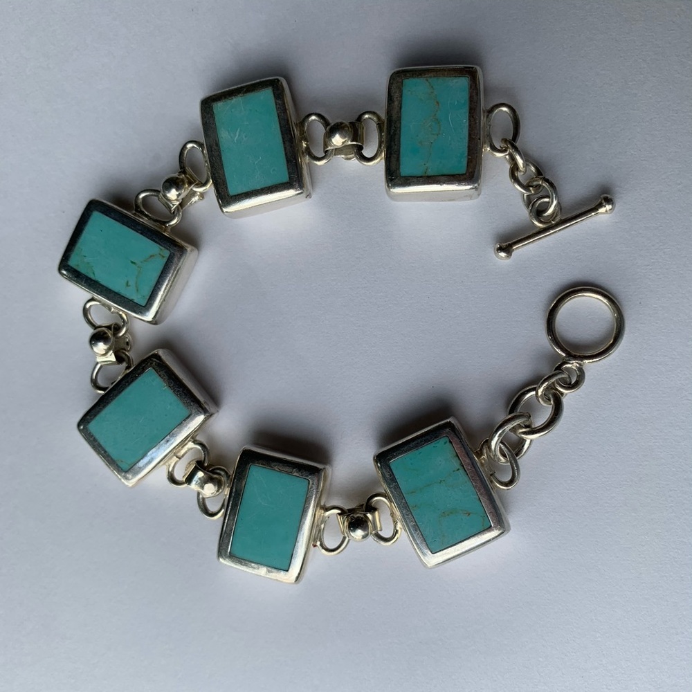 Reversible Silver Bracelet - image 1
